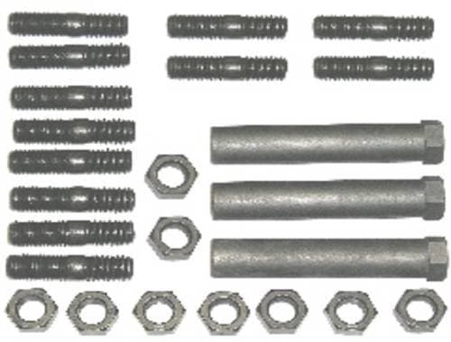 Mopar Exhaust Manifold Hardware Kit 1962-65 361,383,426 Street Wedge