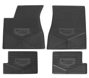 Mopar Vinyl Custom Vintage Floor Mats 1970-1974 Plymouth Barracuda