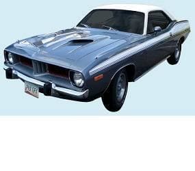 Mopar Stripe Kit 1973-1974 Plymouth Cuda