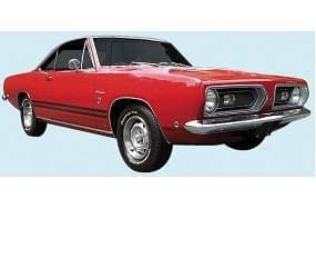 Mopar Stripe Kit 1967-1968 Plymouth Barracuda