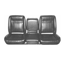 Mopar Seat Cover 1972-1973 Dodge D-100 & D-200 Truck Front Bucket Seat Covers