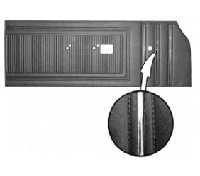 1970 Dodge Coronet 440 and Super Bee Bench Style Door Panel