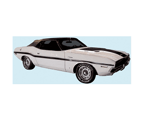 Mopar Stripe Kit 1970 Dodge Challenger R/T