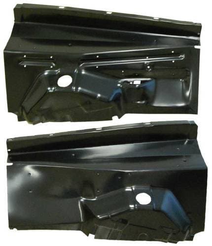 Mopar Sheet Metal Inner Fender-PAIR 67-74 Dodge Dart, 71-72 Dodge Demon, 71-74 Scamp, 70-74 Duster, 73-74 Dart Sport