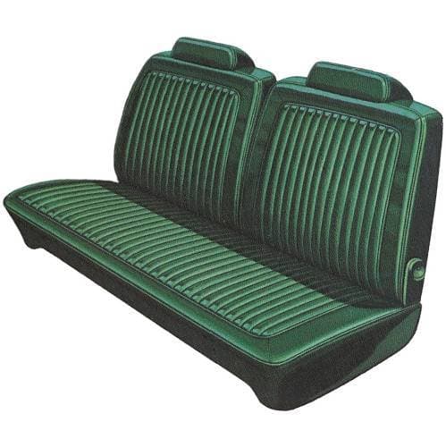 Mopar Seat Covers 1974-76 Dart Swinger, Dart Sport & Plymouth Duster, Scamp Front Split Bench