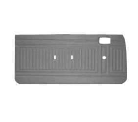 1973 Duster, Duster 340 & Dart Sport Bucket & Bench Style Front Door Panel