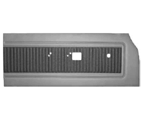 1966 Plymouth Belvedere II Bench Style Rear Door Panel