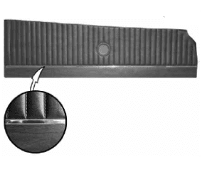 1971 Charger RT and Charger 500 Bucket and Bench Style Upper Door Panel