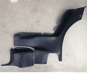 1973-74 B-body Charger Satellite Road Runner Lower Rear (Plastic) Interior Panel