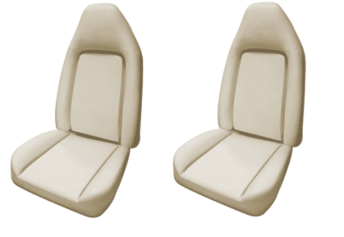 1973-1974 Bucket Seat Foam Set E-Body Plymouth Barracuda, Dodge Challenger