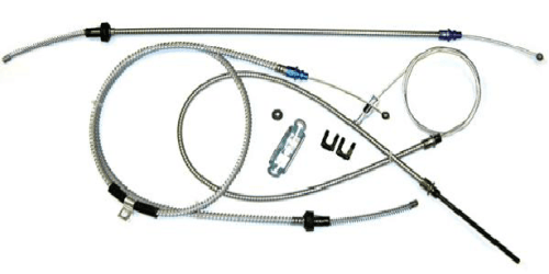 Mopar 1967-74 A-Body Parking Brake Cable Kit without Intermediate Cable
