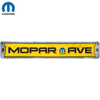  Mopar Decorative Metal Sign- Mopar Ave