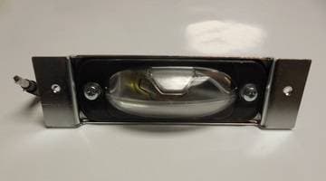 Mopar Rear License Plate Light Assembly- 1966-1967 Plymouth B-body, 1968-1970 Dodge B-body, 1967-1972 Dodge Dart ,1967-1969 Barracuda & 1970-1974 Challenger