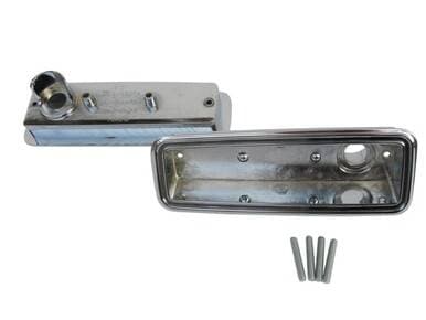 Mopar 1970 Dodge Coronet rear side marker bezels.