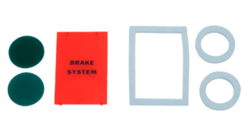 1968-1970 B-body Rallye Dash Gauge Indicator Lens Set