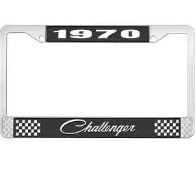 License Plate Frame-1970 Dodge Challenger
