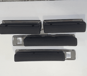 Mopar Bundle Kit-Arm Rest Pads & Bases for all 1966-1970 Dodge Charger, some 1966-1967 B-body