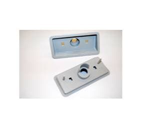 Mopar 1970 Plymouth B-body GTX Road Runner Satellite side marker bezels.