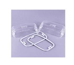 Mopar Lenses Parking Lens & Bezels 1972-1974 Barracuda Cuda