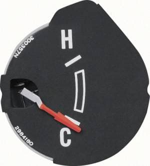 Mopar 1970-1974 E-Body Rallye Temperature Gauge Challenger Cuda