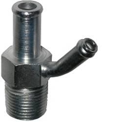 Mopar Power Brake Vacuum Hose Fitting with 1/4" auxiliary connection