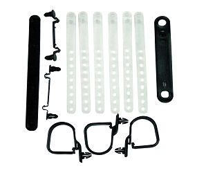 Mopar Underhood Wire Strap Kits- 1970 E-body