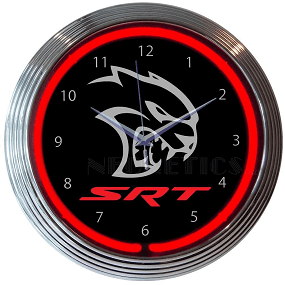 Neon Clocks - SRT Hellcat