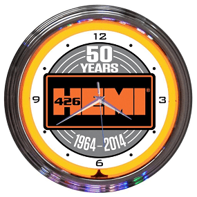Neon Clocks - Hemi 50th Anniversary